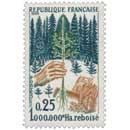 1965 1.000.000e Ha reboisé