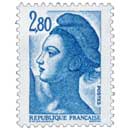 Sans légende particulière - type liberté de Gandon