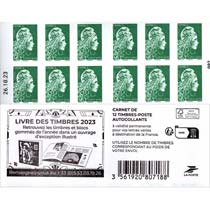 2023 CARNET MARIANNE -  LIVRE DES TIMBRES 2023
