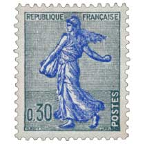 Sans légende particulière - Type semeuse de Piel