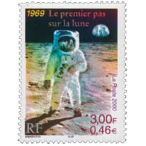 2000 1969 Le premier pas sur la lune