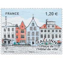2018 TALLINN - Place de l'Hôtel de ville
