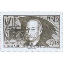 2021 Patrimoine de France - CLÉMENT ADER 1841-1925 PRÉCURSEUR DE L’AVIATION