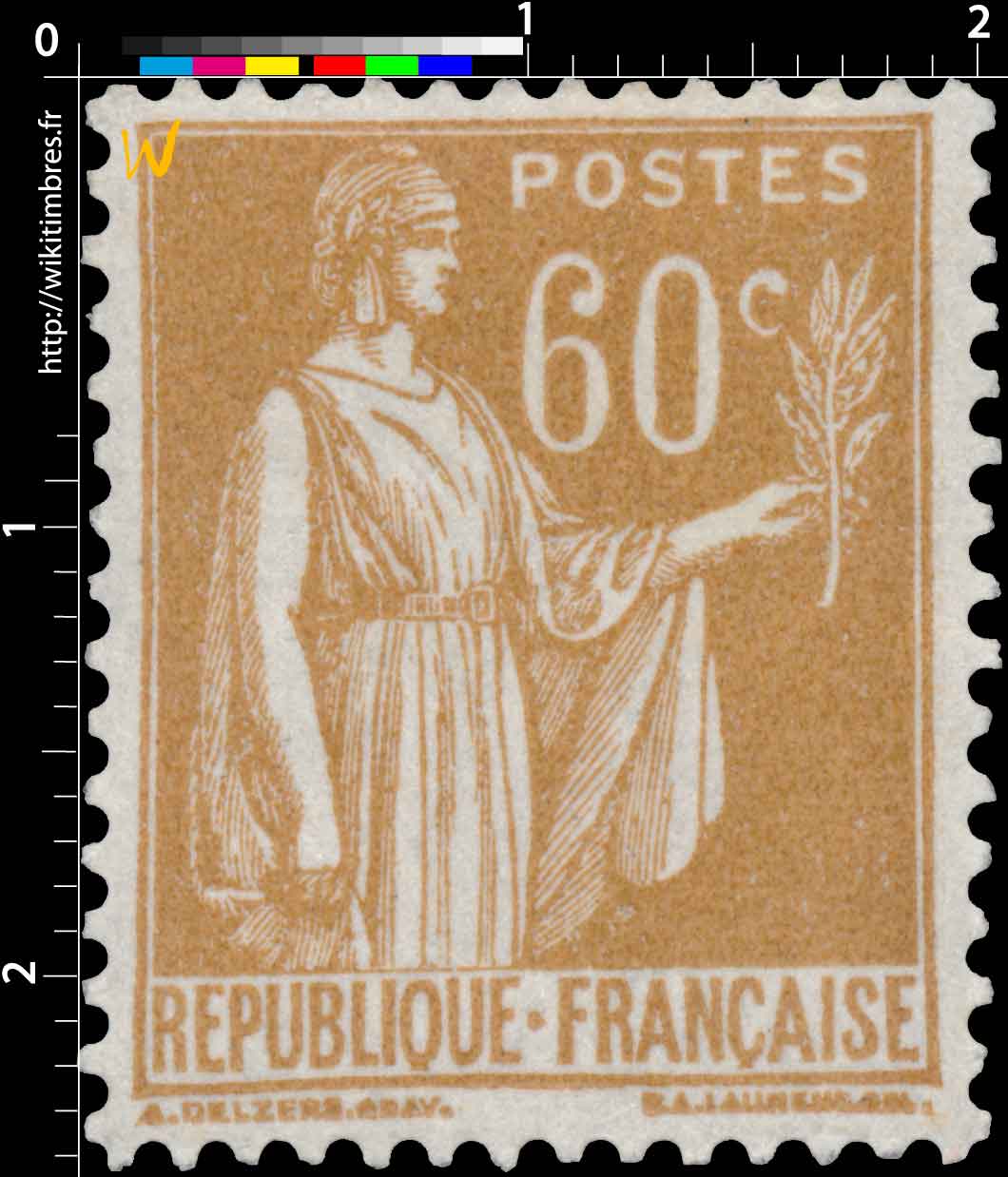 Sans légende particulière - type Paix