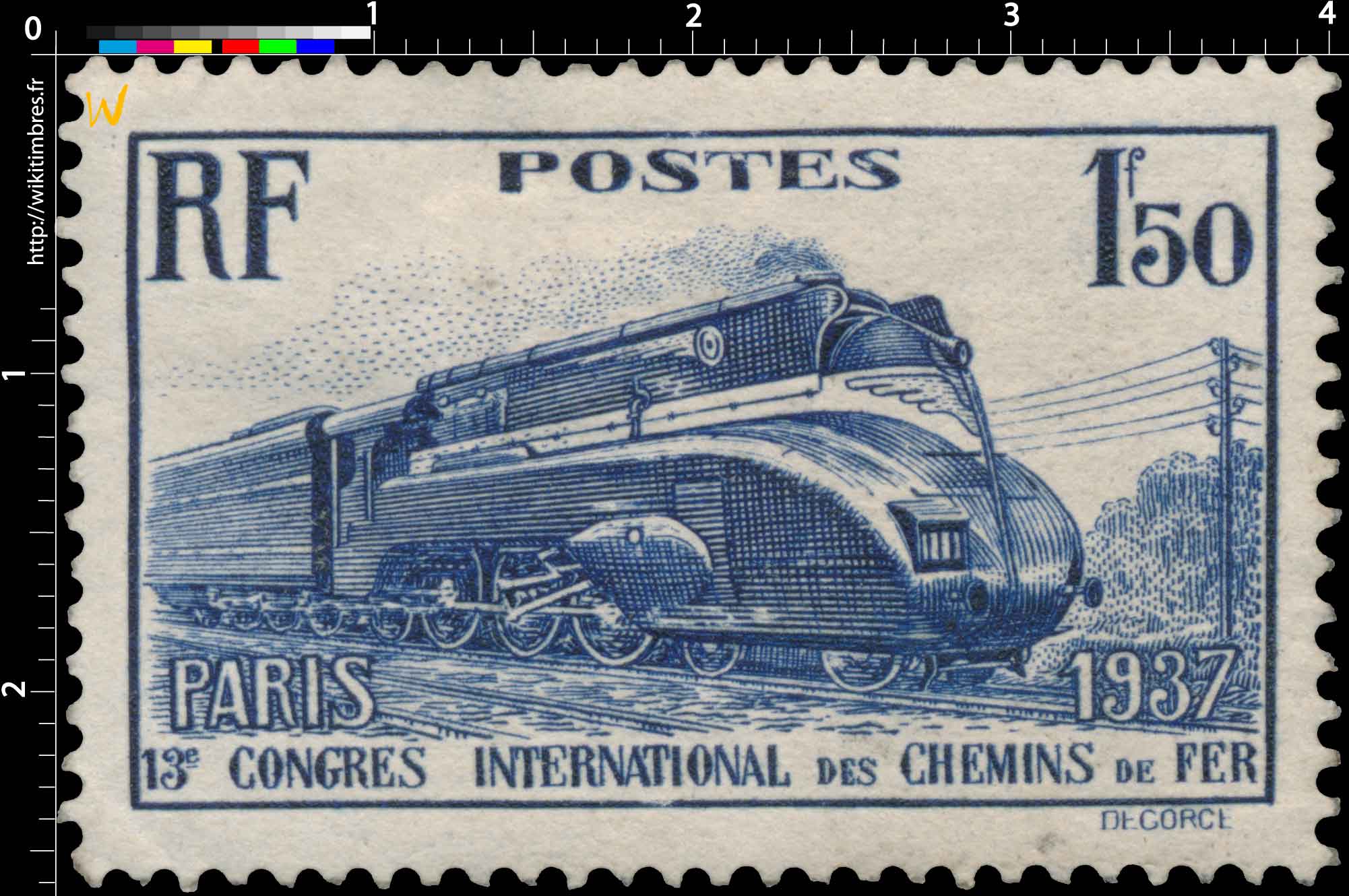 PARIS 1937 13e CONGRES INTERNATIONAL DES CHEMINS DE FER